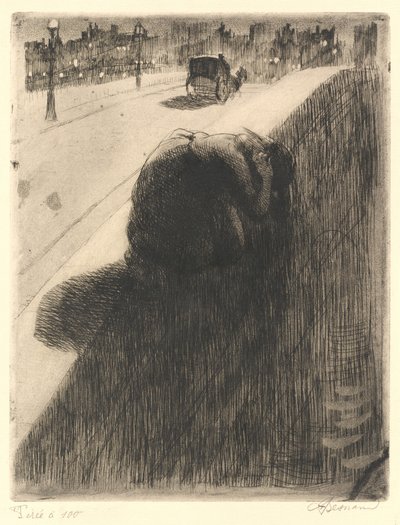 İntihar (Le İntihar) by Albert Besnard