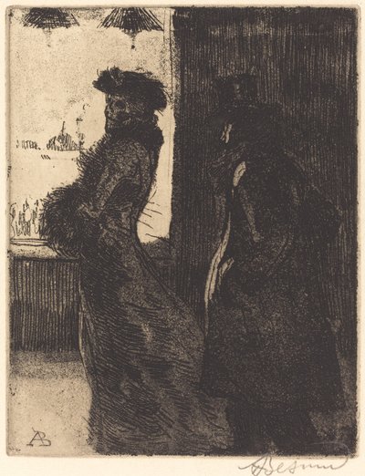 Bilinmeyen Kadın (L'inconnue) by Albert Besnard