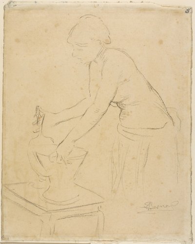 Kadının Tuvaleti by Albert Besnard