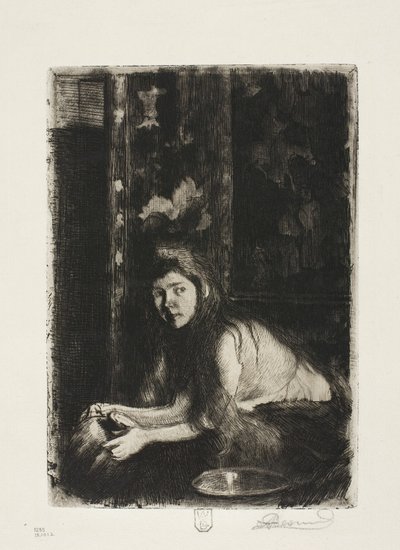Vazolu Kadın by Albert Besnard