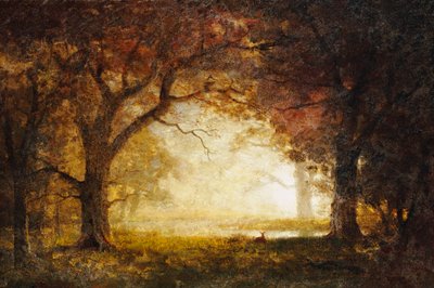 Orman Gün Doğumu by Albert Bierstadt