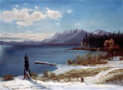Tahoe Gölü by Albert Bierstadt