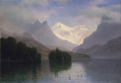 Dağ Manzarası by Albert Bierstadt