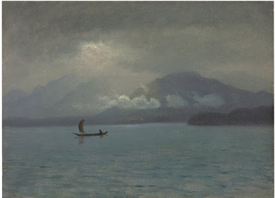 Kuzeybatı Sahili, c.1889 by Albert Bierstadt