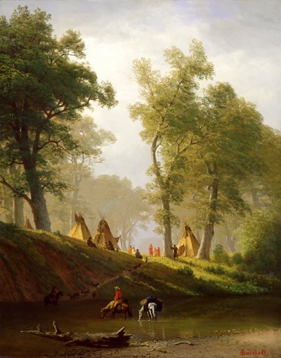 Kurt Nehri, Kansas, 1859 dolayları by Albert Bierstadt