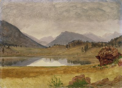 Rüzgar Nehri Ülkesi, c.1860 by Albert Bierstadt