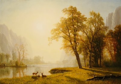 Yosemite Vadisi by Albert Bierstadt