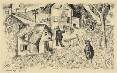 Feierabend (Tatil Akşamı) by Albert Bloch