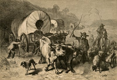 Batı Ülkesine Göç, 1877. by Albert Bobbett