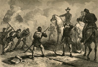 Sherman'ın Denize Yürüyüşü, 1878. by Albert Bobbett