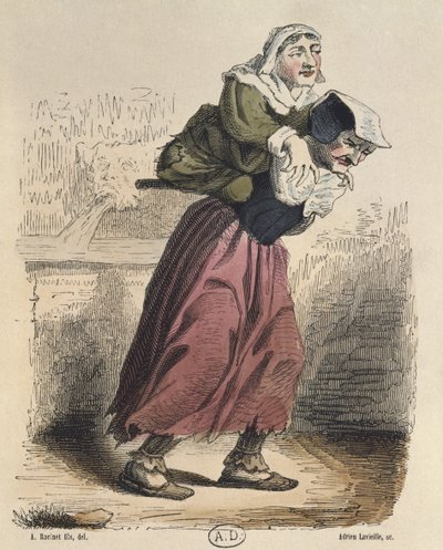 Adrien Lavieille (1818-62) tarafından oyulmuş Jacques Callot