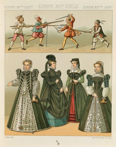 "Le Costume Historique" (Tam Kostüm Tarihi), Auguste Racinet, IV Cilt by Albert Charles August Racinet