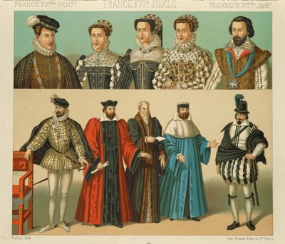 "Le Costume Historique" (Tam Kostüm Tarihi), Auguste Racinet, IV Cilt by Albert Charles August Racinet