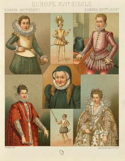 "Le Costume Historique" (Kostüm Tarihinin Tamamı), Auguste Racinet, Cilt IV by Albert Charles August Racinet