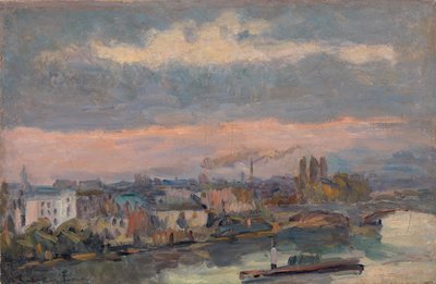 Seine boyunca by Albert Charles Lebourg