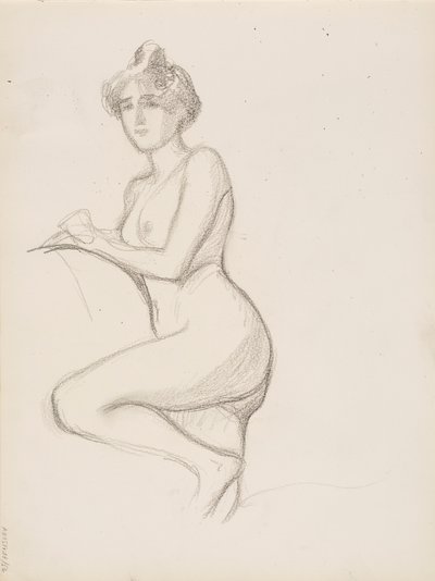 Çıplak by Albert Edelfelt