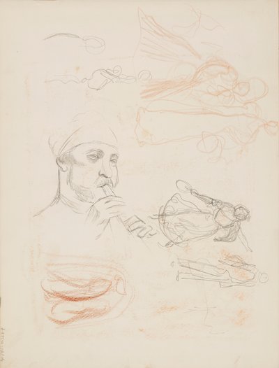 Personel taslakları by Albert Edelfelt