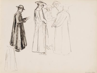 Din Adamları by Albert Edelfelt
