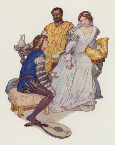 Shakespeare: Othello (renkli lito) by Albert Edward Jackson