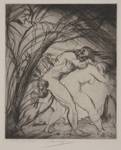 Atılma (kuru nokta) by Albert Edward Sterner