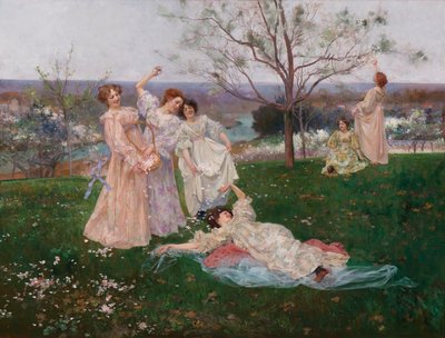 Bahar Çiçekleri, c.1897 by Albert Emile Artigue