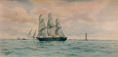 Deniz manzarası, c1895 by Albert Ernest Markes