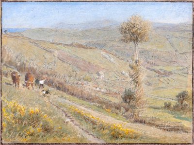 Berryharbour Vadisi, N.Devon by Albert Goodwin