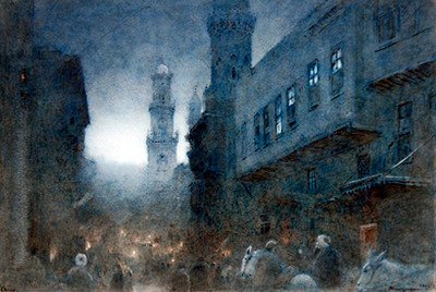 Kahire by Albert Goodwin