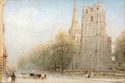 Chichester Katedrali by Albert Goodwin