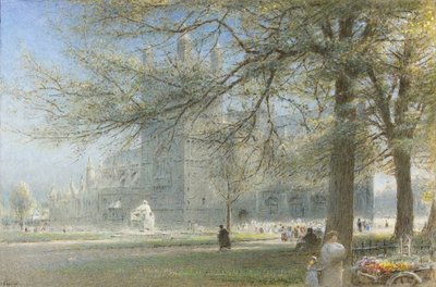Exeter Katedrali by Albert Goodwin