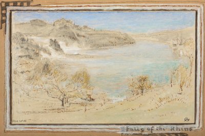 Ren Nehri Şelaleleri by Albert Goodwin