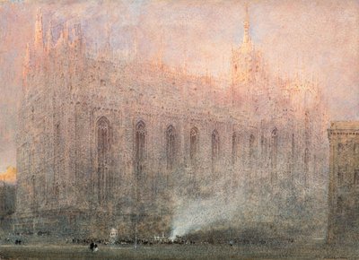 Milano Katedrali by Albert Goodwin