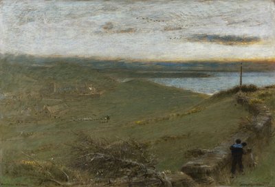 Mortehoe, Kuzey Devon by Albert Goodwin