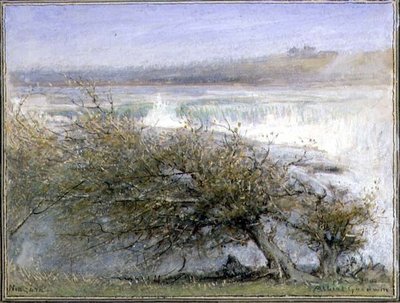 Baharda Niagara by Albert Goodwin