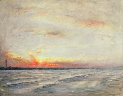 Port Said, Saida, Lübnan by Albert Goodwin
