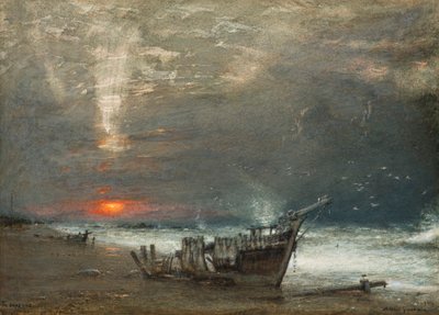 Günün Sonu by Albert Goodwin