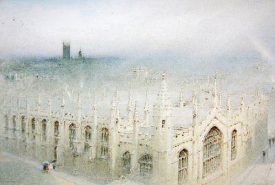 Cennetten Yağmur, Tüm Ruhlar, Oxford by Albert Goodwin