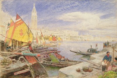 Venedik, 1893 by Albert Goodwin