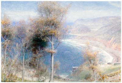 "Woody Körfezi, Devon", 1905. by Albert Goodwin
