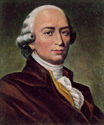 Johann Gottfried von Herder, Alman filozof ve şair (renkli taş baskı) by Albert Graefle