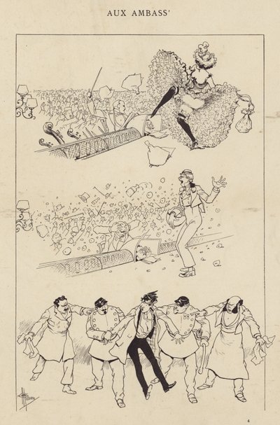 Büyükelçilikte by Albert Guillaume