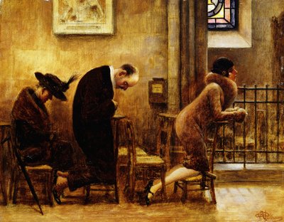tefekkür; Refleks, by Albert Guillaume