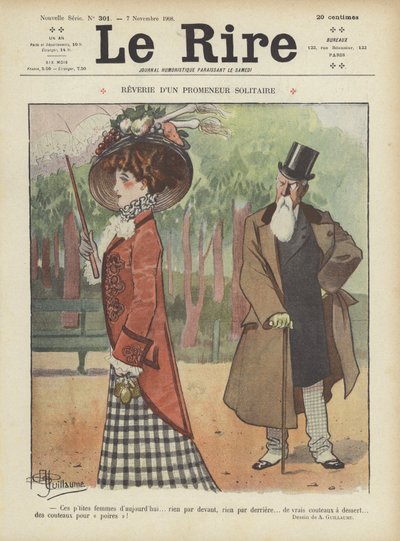 Le Rire için İllüstrasyon by Albert Guillaume