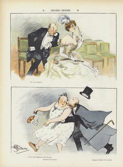 Le Rire için İllüstrasyon by Albert Guillaume