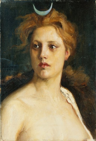 Diana, 1898 by Albert Gustaf Aristides Edelfelt