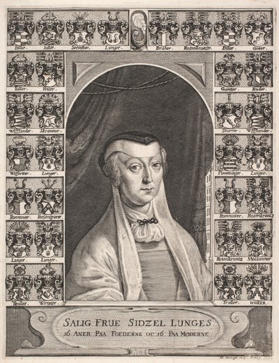 Sidsel hamlesi. Anıt yaprakları by Albert Haelwegh