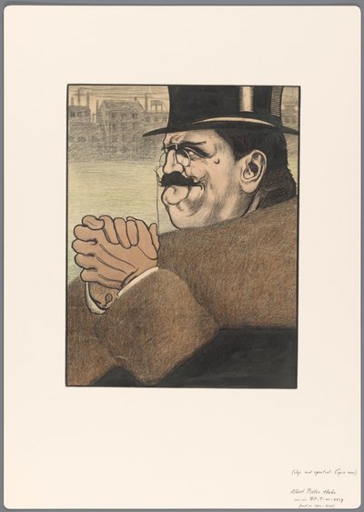Politik Bir Karikatür Tasarımı: Kapitalist by Albert Hahn (I)