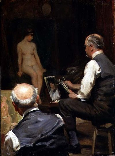 Stüdyoda (pano) by Albert Henry Collings
