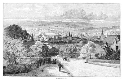 Parramatta, Yeni Güney Galler, Avustralya, 1886. by Albert Henry Fullwood