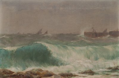 Deniz manzarası by Albert Henry Munsell